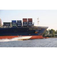 4880 CMA CGM OTELLO Schiffsbug - Sportschiff in Fahrt auf der Elbe | Schiffsbilder Hamburger Hafen - Schiffsverkehr Elbe